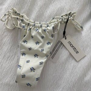Montce Heidi Floral Brasil (Scrunch) Bikini Bottom